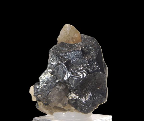 Akanthite,Calcite,Freiberg